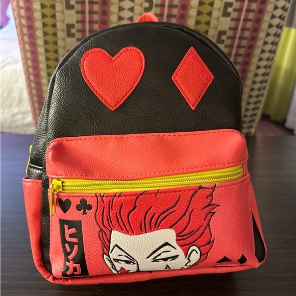 Hunter X Hunter Hisoka Morow Mini Backpack Anime Character Manga Gon Freecss